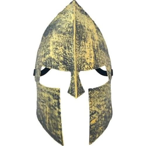 2021New Spartan 300 Warrior Masks Spartans Warrior Cosplaying Prop Mask Spartan Helmet Warrior Mask Halloween Performance Masque