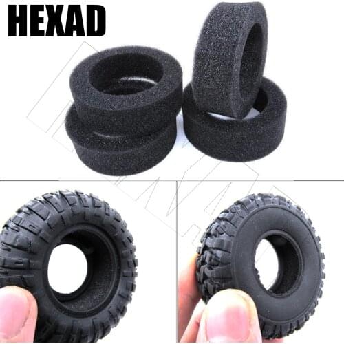 4Pcs Tire Soft Sponge Foam for MN D90 D99 MN99S WPL C14 C24 C34 B16 B36 B14 B24 RC Car Upgrade Parts Accessories