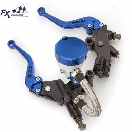 7/8" Motorcycle Master Cylinder Reservoir Brake Clutch Lever For Yamaha MT125 MT25 YZF R125 WR125R WR125X MT-125 Hydraulic Brake