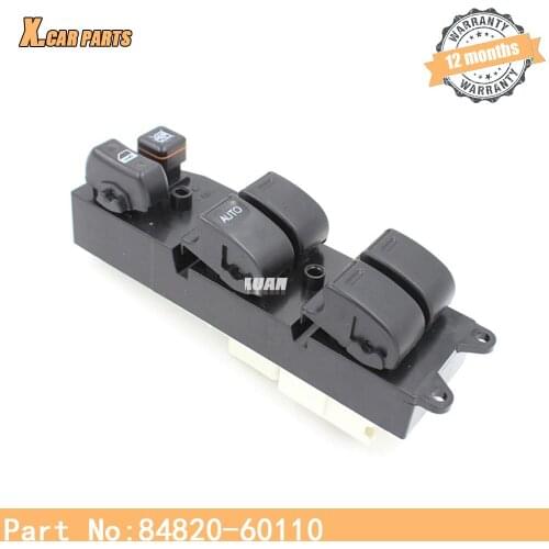 84820-60110 Power Window Switch Control Master Switches Fit For Toyota Land Cruiser 1998-2005 8482060110 84820 60110