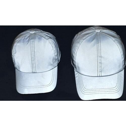 Morning Running Reflective Baseball Cap Men Summer Outdoor Night Shiny Fishing Cap Women Children Casual Sun Hat