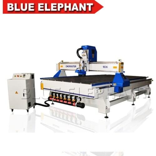Wood cnc router 1836 5.5kw spindle 3d wood furnture engraving 4d 5d customized function