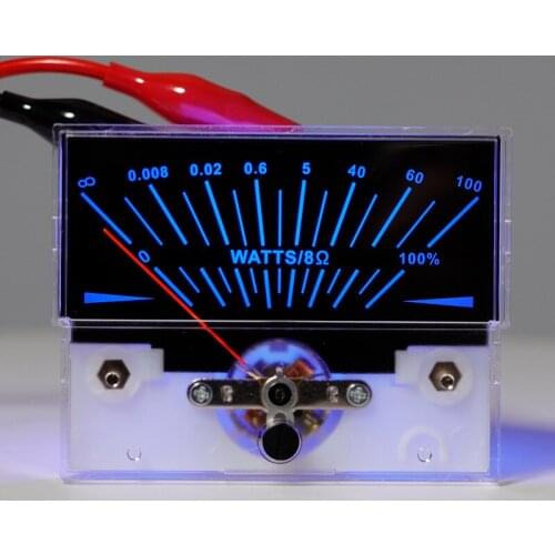 VU meter black background with backlight TN-73 high-precision mixer DB meter power discharge level meter sound pressure Tester