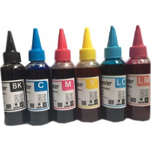 Einkshop 6x100ML Dye Ink T0481-T0486 For Epson Stylus Photo R200 R220 R300 R300M R320 R340 RX500 RX600 RX620 RX640 Printer
