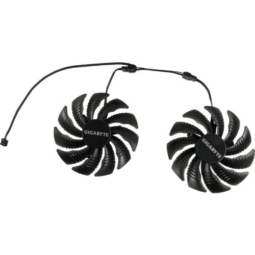 T129215SU 88mm GPU Cooler Graphics card fan for REDEON AORUS RX580/570 GIGABYTE GV-RX570AORUS GV-RX580AORUS Cards As Replacement