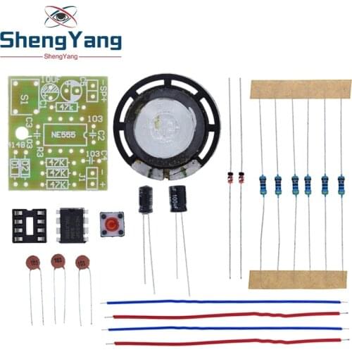 NE555 Doorbell Suite Electronic Production Doorbell Suite DIY Kit Ding dong doorbell PCB welding laboratory