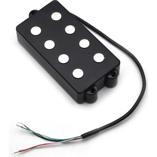 Open Bass Guitar Pickup 4 String Double Coil Humbucker Pickup Ceramic Magnet 54MM/57MM for Music Style Bass Guitar Accessories