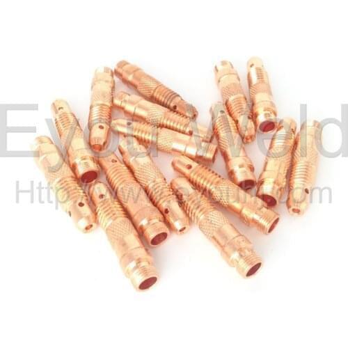 10pcs Collect Body 406488(5/32" & 4.0mm)Tig Welding Torch WP17 WP18 WP26, [Consumables For WP-17 WP-18 WP-26], FREE SHIP by CPAM