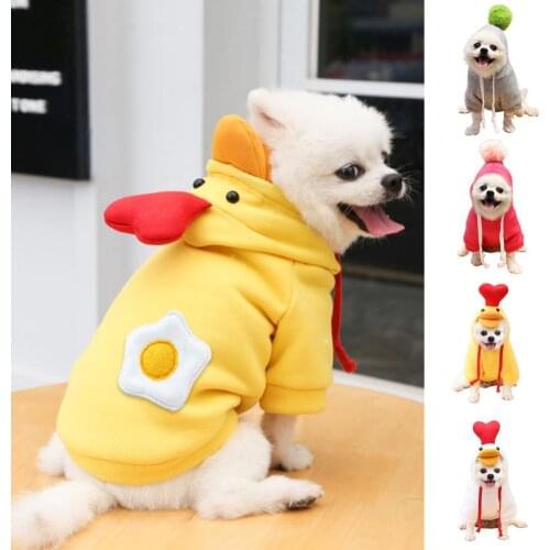 Comfortable Soft Texture Cute Pet Puppy Kitten Hoodie Costume for Holiday