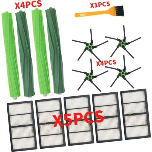 Filters Side Brushes roller brush for IRobot Roomba S9(9150),S9+(9550) Robot Vacuum Cleaner Accessories Replacement Parts Kit