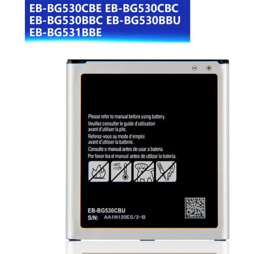 SAMSUNG Battery EB-BG530CBC EB-BG530BBE EB-BG530BBC for Samsung Galaxy J2 Prime J2 2018 J320 J3110 J5 SM-J500M SM-G532F G530FZ