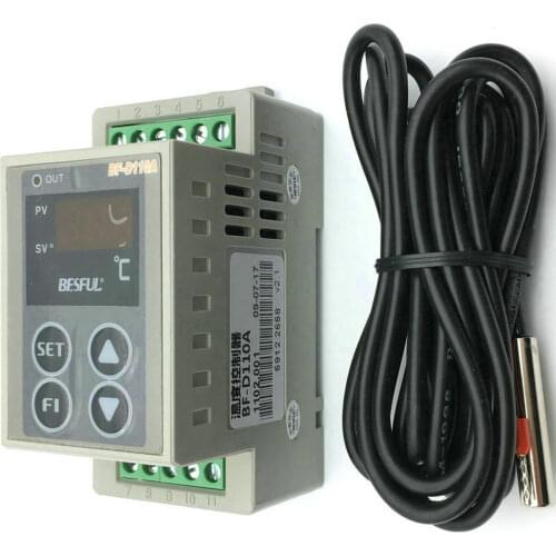 BF-D110A Single-channel Temperature Controller Cooling and Heating Solar Rail Thermostat