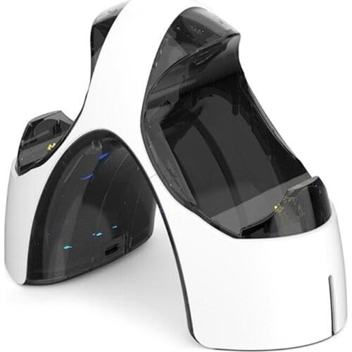 C1FB Controller Charging Dock Compatible with PS5 Controller, Dual USB Type C Fast Charging Station with LED Indicator