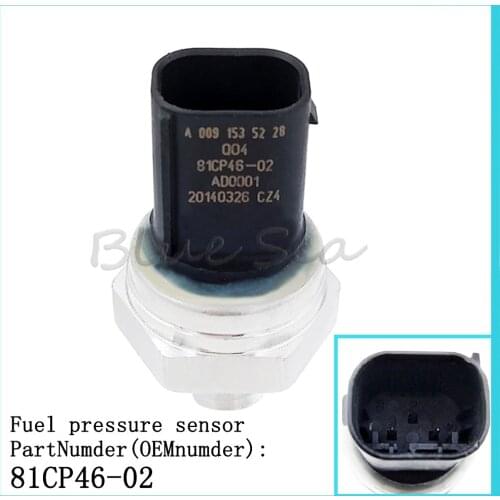 C250 W205 2015 RHD 81CP46-02 For Mercedes-Benz fuel rail pressure sensor A0091535228