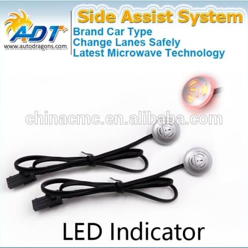 For BMW X5 Blind Spot Side Assist System/ BSM/ SAS With Mounting Bracket Visual Warning Via LED Indicator Or Laser