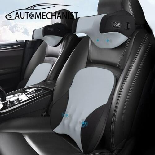 Travel Massage Pillow For Car Neck Support Headrest In The Car Seat Headrest Cushion Pillows For Alfa Romeo Tesla Bmw Accessori