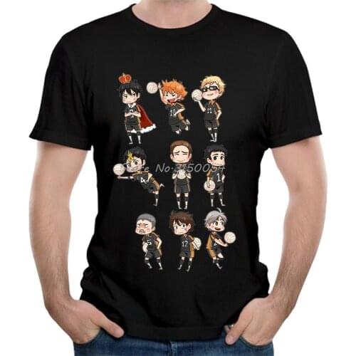 Fuuny Cartoon T Shirt Nishinoya Yuu Haikyuu T-shirt Awesome Men Classic Anime Cartoon TShirt Anime Tees Harajuku