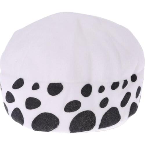 Cosplay One Piece Trafalgar Law Cap Halloween Gift Anime Doctor Hat New 50JF