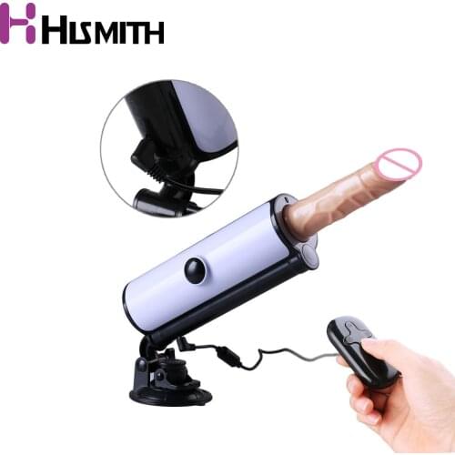 Mini Portable Sex Machine Automatic Love Machine Sexual Intercourse Robot Realistic Dildo Remote Control Sex Toys for Couples