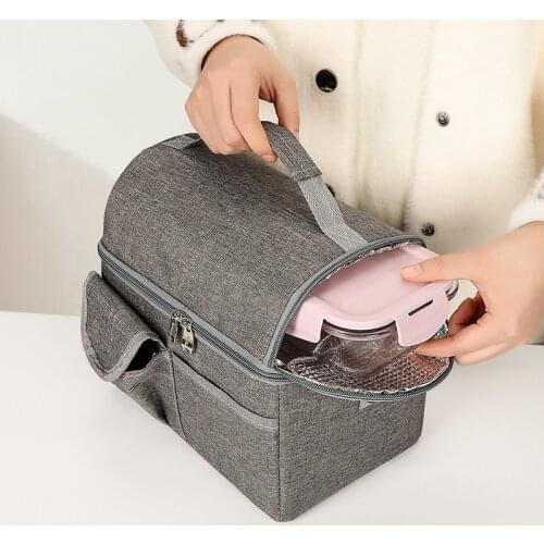 Baby bottle insulation Multifunctional Diaper Bags Mother Bag High Quality Fashion Hand Bag Travel picnic bag