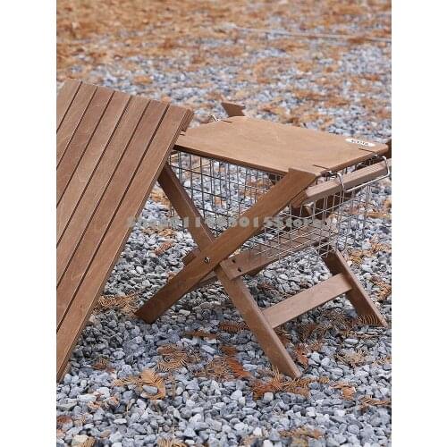 Multifunctional Outdoor Folding Table Camping Simple Barbecue Table Portable Egg Roll Table Picnics Small Table