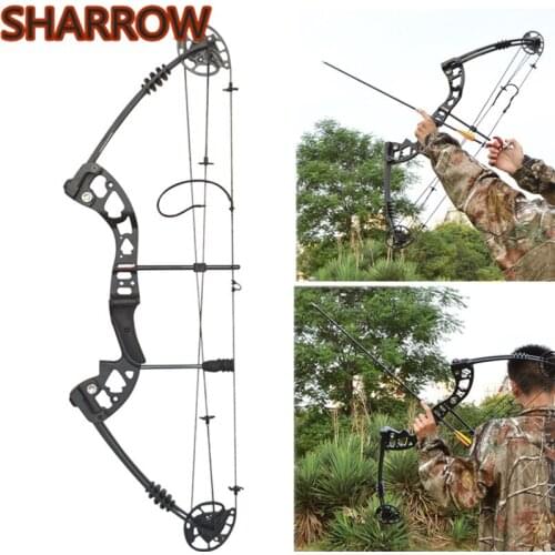 38" Compound Pulley Bow Archery Sets 30-55Lbs Adjustable Bow For Hunting 310FPS Outdoor Hunting Shooting Camping Accessories