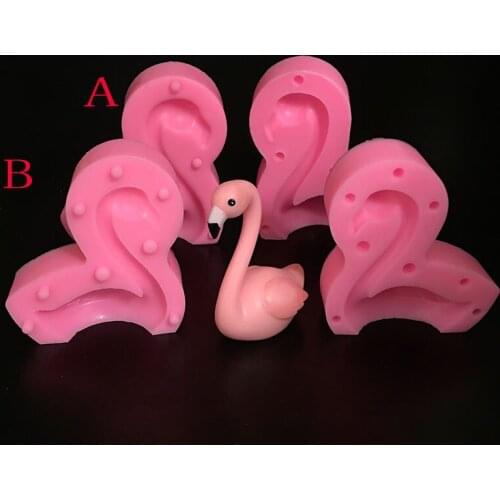 Newly-developed bird lady Flamebird silicone mold Fondant cake decoration tool Chocolate baking mold Handmade soap