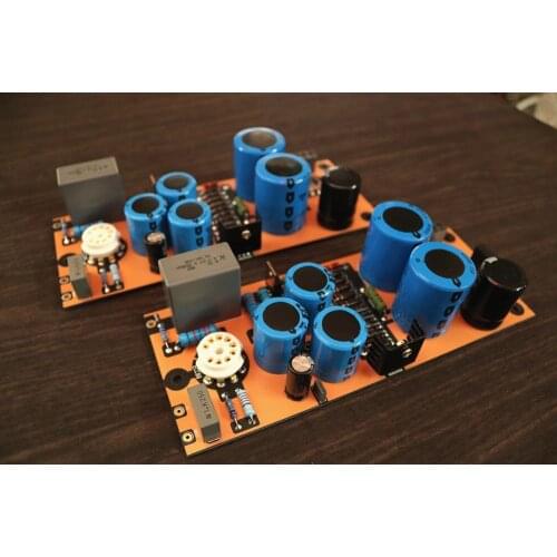 Reference German machine D.Klimo circuit 6dj8 tube pre-stage ecc88 amplifier preamp / kit