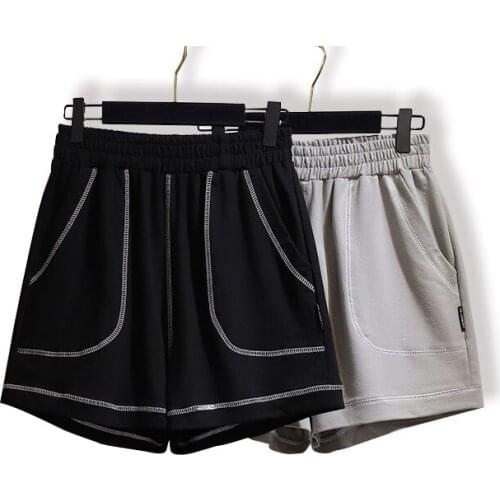 Loose Wide-leg Pants Joker Slim Casual Shorts 2021 Summer New Plus Size Pants Cotton High Waist Shorts for Women Ropa Mujer