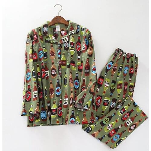 Red Elk Winter Luxury Noble 100% Cotton Home Clothing Long Sleeve Trousers Pajamas Velvet 2-piece Pijama Mujer Women Pajamas Set