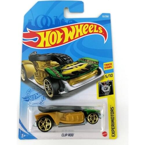 2021-52X Hot Wheels Cars CLIP ROD 1/64 Metal Diecast Cars Collection Kids Toys Vehicle For Gift