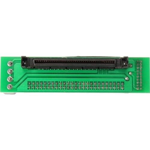SCSI SCA 80 PIN to 50 PIN Converter Card Computer Hard Drive Adapter for All U320/U160/LVD/SE