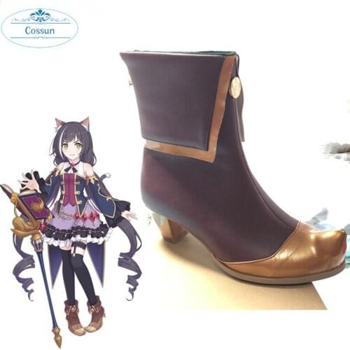 Anime Princess Connect Re:Dive Kiruya Momochi Cosplay Shoes Boots Halloween For Women 35-45 2020 New
