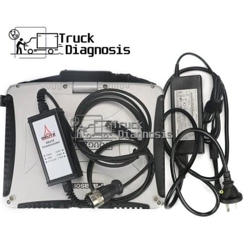 Diagnostic programming tool for Deutz controllers for deutz DECOM Diagnostic kit Scanner with CF19 laptop