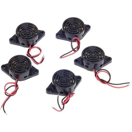 SFM-27 Electronic Buzzer Beep Alarm High-decibel 3-24V 12V Alarm Continuous Beep 95DB 12 V Buzzer Diy For Arduino