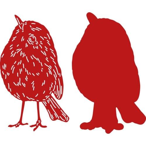 New Arrival 2021 Bird Animal Cutting Dies Scrapbook Diary Decoration Stencil Ebossing Template DIY Greeting Card Handmade