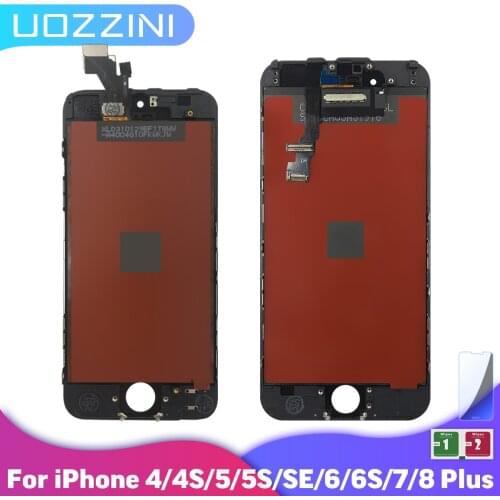 For iPhone 4 4S 5 5S 5C 5E 6 7 8 Plus Touch Screen100% Tested High Quality Digitizer Assembly Replacement LCD Display