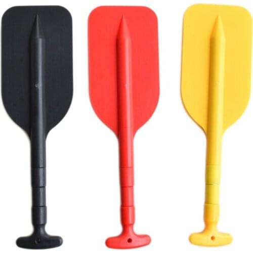 Collapsible Oar Kayak Jet Ski and Canoe Telescoping Plastic Boat Paddles Small Safety Boat Water Sport Accessories