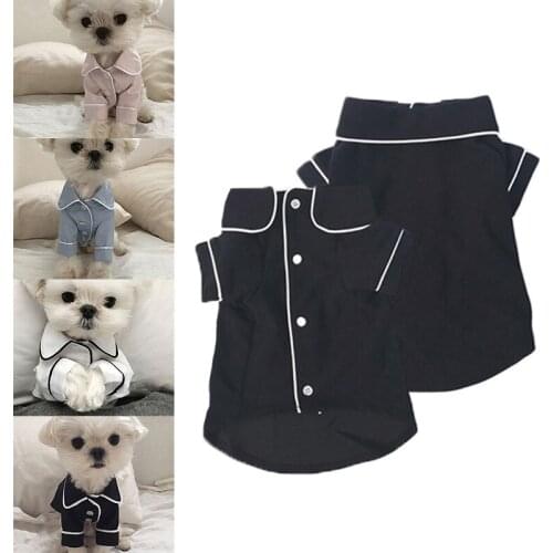 Dog Home Pajamas Small Dog Teacup Dog Teddy Clothes Silky And Comfortable Pet Thin Pajamas In Spring Summer Dog Clothes Cat