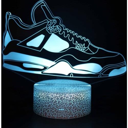 Sports Shoes ChildrenS Night Light Decoration For Bedroom Backlight Kawaii LedLights For Room Mood LightLeds Fairy LightsLED126