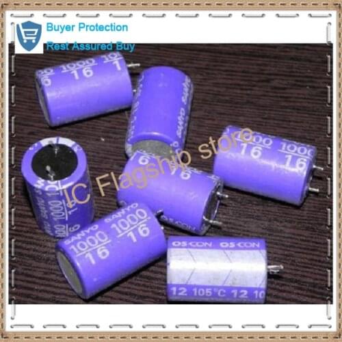 Teardown organic solid electrolytic capacitor large capacity solid state 16 v 1000 uf capacit