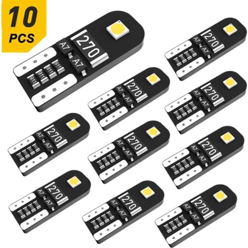 W5W T10 LED Canbus Bulb 194 168 Light Car Accessories Interior Diode Lamp Auto For Toyota RAV4 Yaris Corolla Avensis Prius C