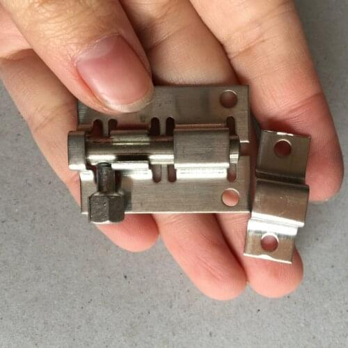 1pcs1.5 inch Door Bolts Stainless Steel Latch Lock Slide Locker Window Cabinet Box Cupboard Home DIY Furniture Hardware