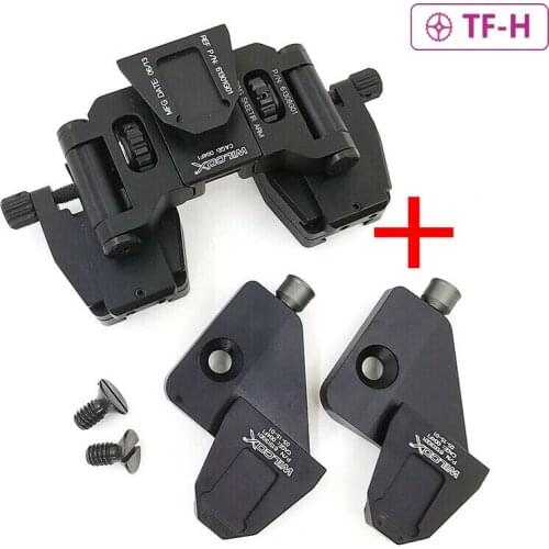 Aluminum Alloy Binocular Bridge Folding Arm Mount Bracket For PVS14 Dual Night vision Mount