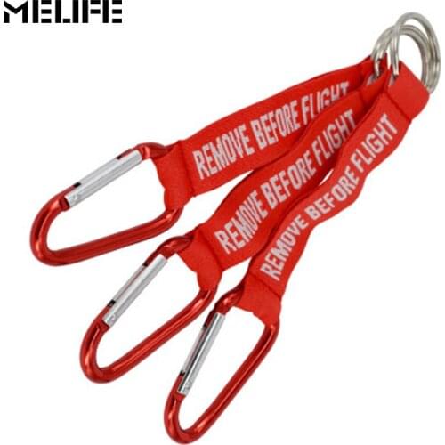MELIFE 3 PCS/LOT Key Chain Climbing accessories Keychain Woven Letter Keyring Aviation Tags OEM Key Chains Safety Tag