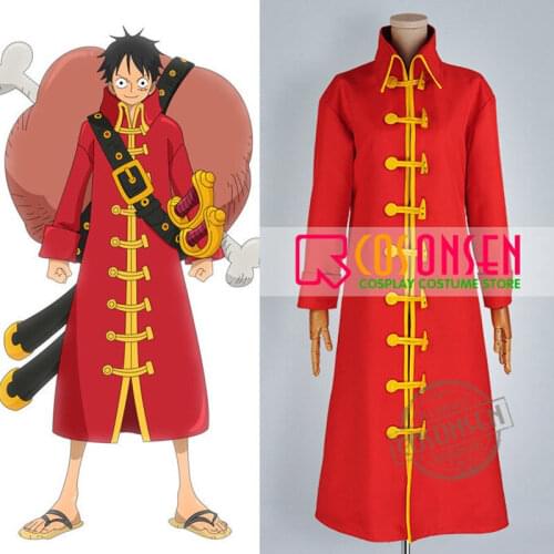 COSPLAYONSEN One Piece Film Z Monkey D. Luffy Cosplay Costume All Sizes Custom Made