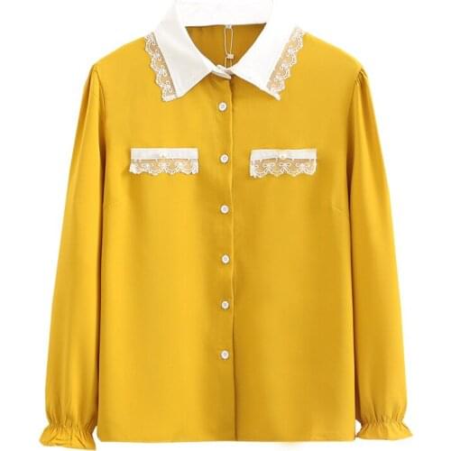 Блузки на пуговицах CFYH China At AliExpress