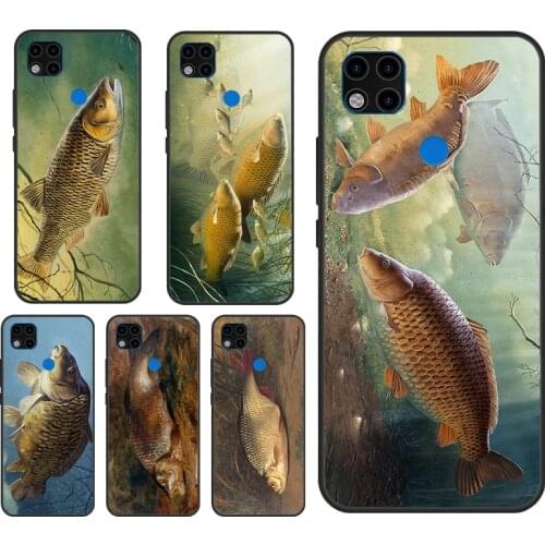 Chub Carp Fish Phone Case For Xiaomi Redmi Note 10 9 Pro 8T 9S 7A 8A 9A 9C 9T K40 Redmi Note 8 Pro Cover