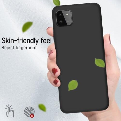Phone Case for Samsung Galaxy A22 A82 A72 A52 M32 Case Black Matte Silicone Cover for Galaxy a 22 82 72 52 m32 Funda a22 22a 5g