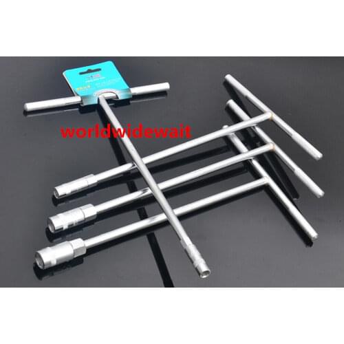 1PC T-Shape Socket Spanner 6mm - 19mm Hex Wrench Maintain Hand Tool